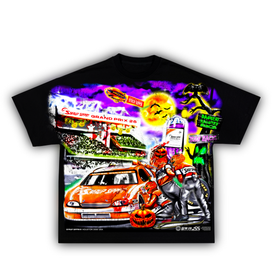Halloween nascar tee