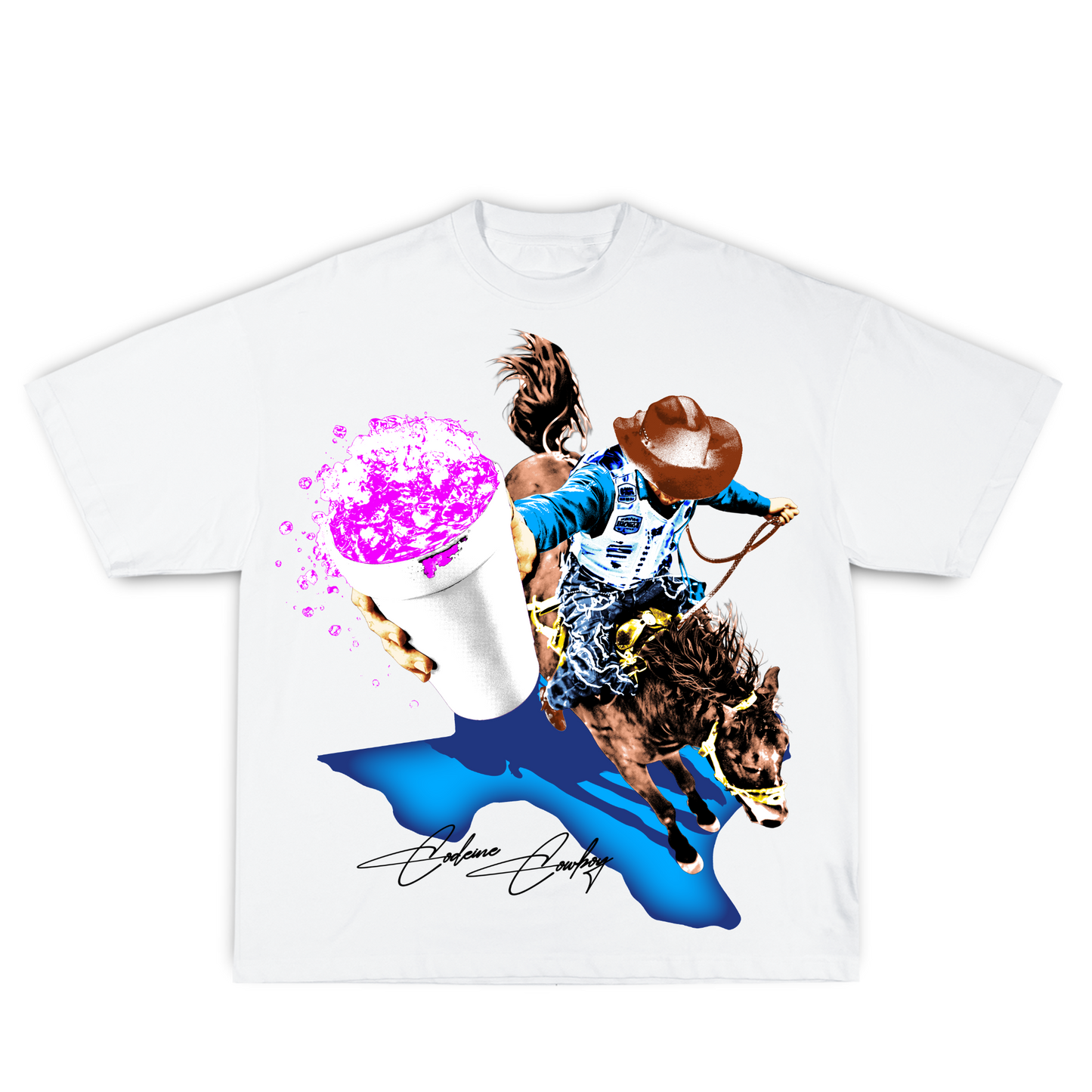 Codeine cowboy tee